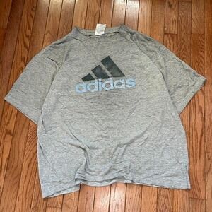 2000's Grey Adidas‎ Skater Style Shirt